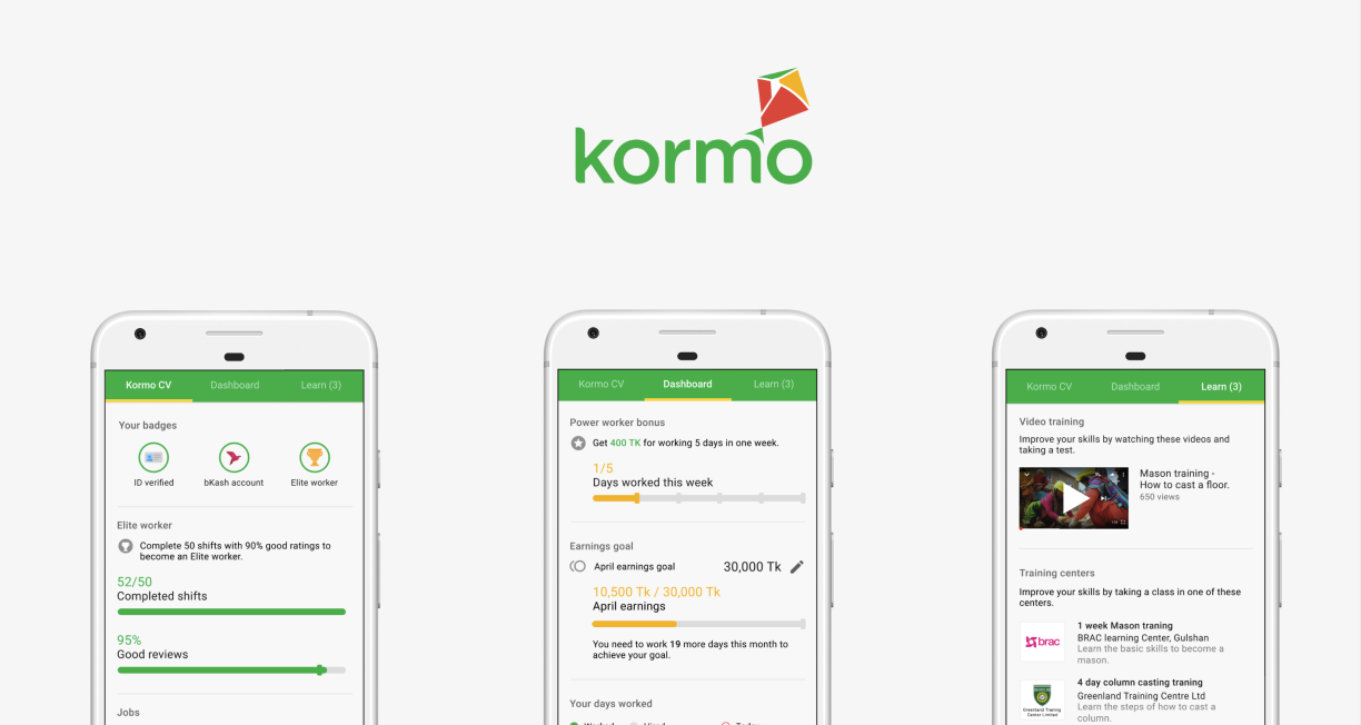 Kormo • Co-founder • UX design • Product development