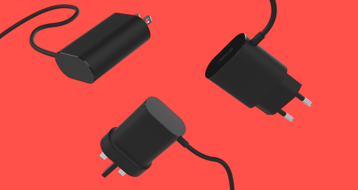 Google power adapter • Industrial design • Packaging design