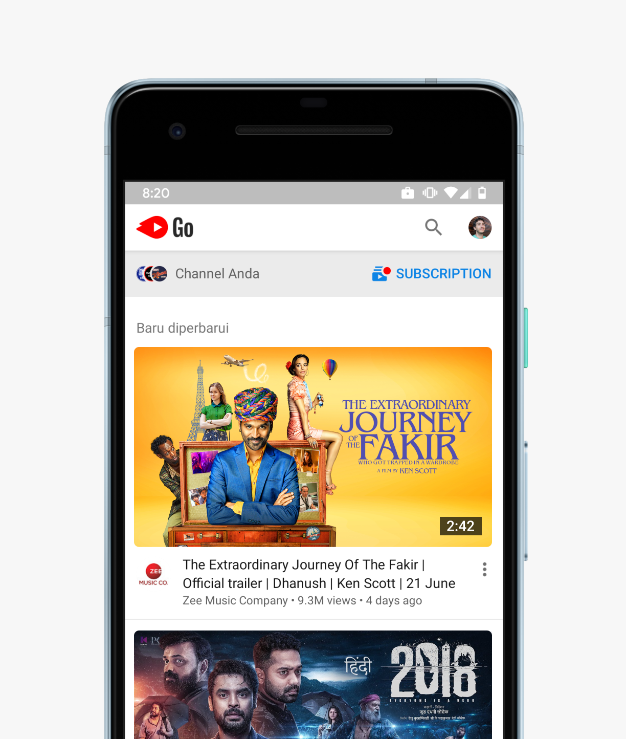YouTube Go • UX design • User research